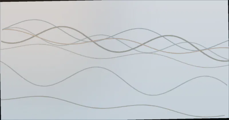 An aerial view of a winding canyon road in southern France seen from a simulator camera